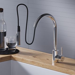 Смеситель для кухни Dorff Logic D3007500 Хром